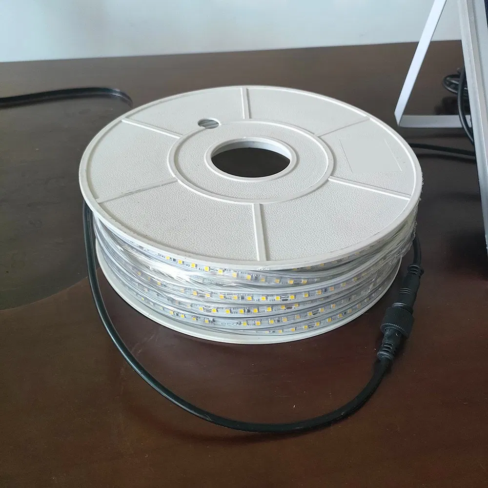 Fita de Luz Solar Super Brilhante, Luzes de Jardim LED à Prova d'Água, Iluminação Externa para Paisagismo, Carregamento Solar para Casa