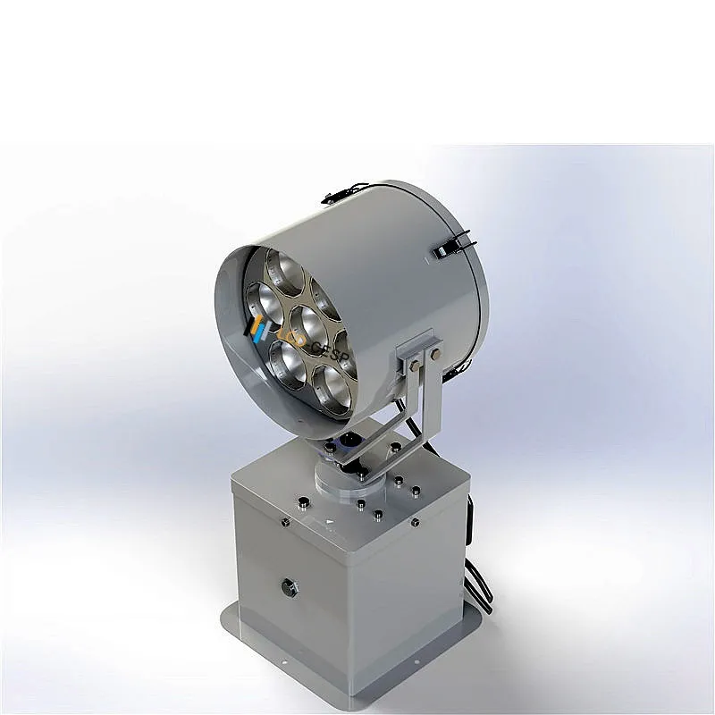 80-350W Holofote LED Marinho de Alta Potência 2deg Ângulo de Feixe Focado 1500-6000 Iluminação em Metros de Lanterna de Busca IP66/IP67 &IP69K Barcos com Quilha e Infláveis
