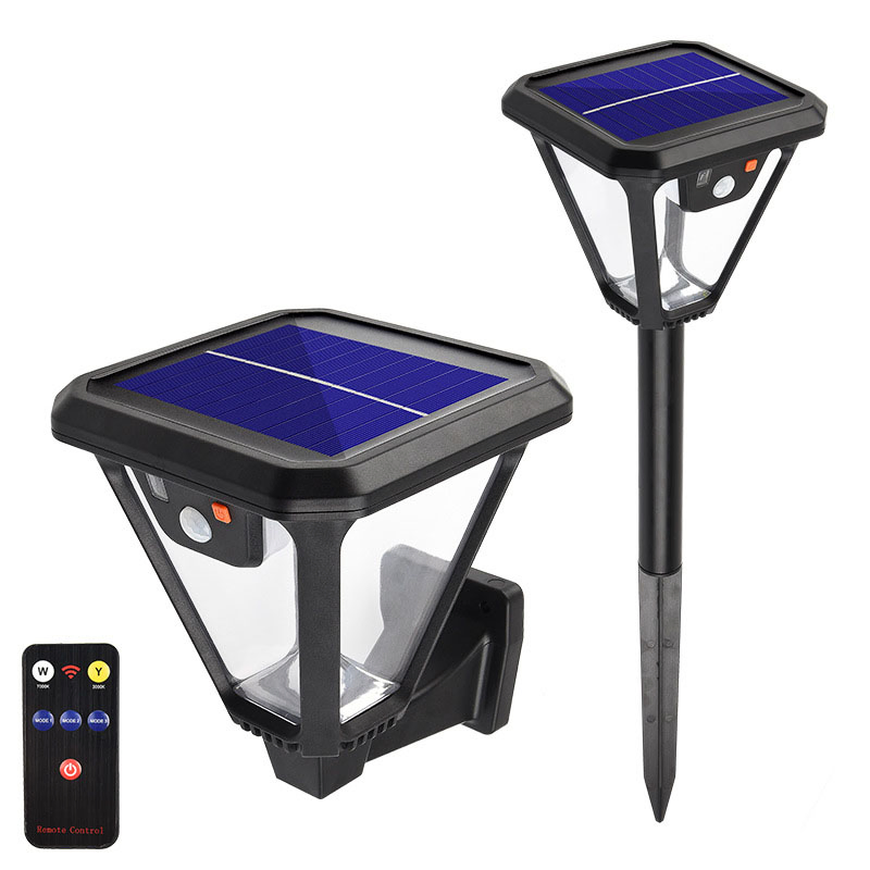 2026 América do Sul América do Norte Mercado Luzes de Jardim Solar LED Iluminação Decorativa para Jardins Iluminação Solar LED para Inundação