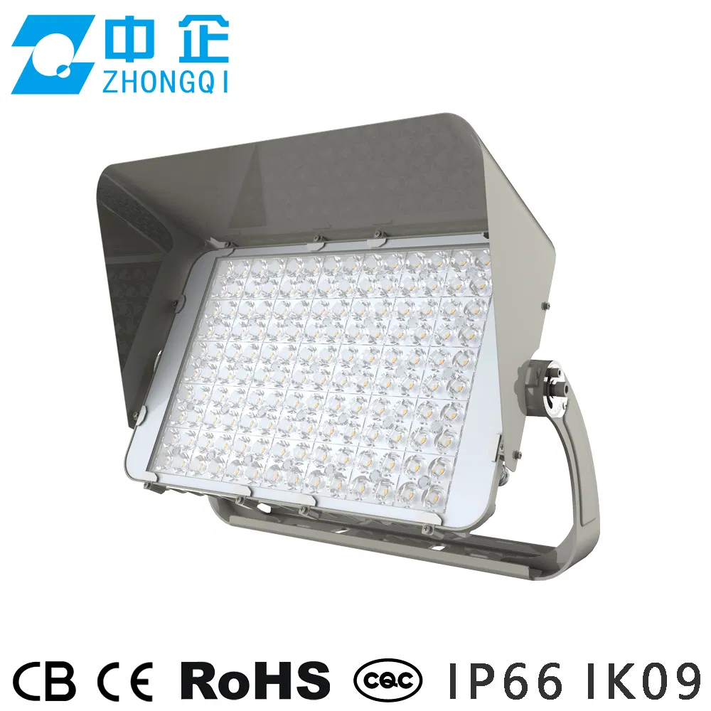Luz de Inundação LED IP66 Ik10 Luz de Guindaste 100W 200W 400W 450W 600W 1000W Watt Luz de Guindaste Luz Projetora LED Lâmpada LED Iluminação Luz Externa Iluminação Esportiva