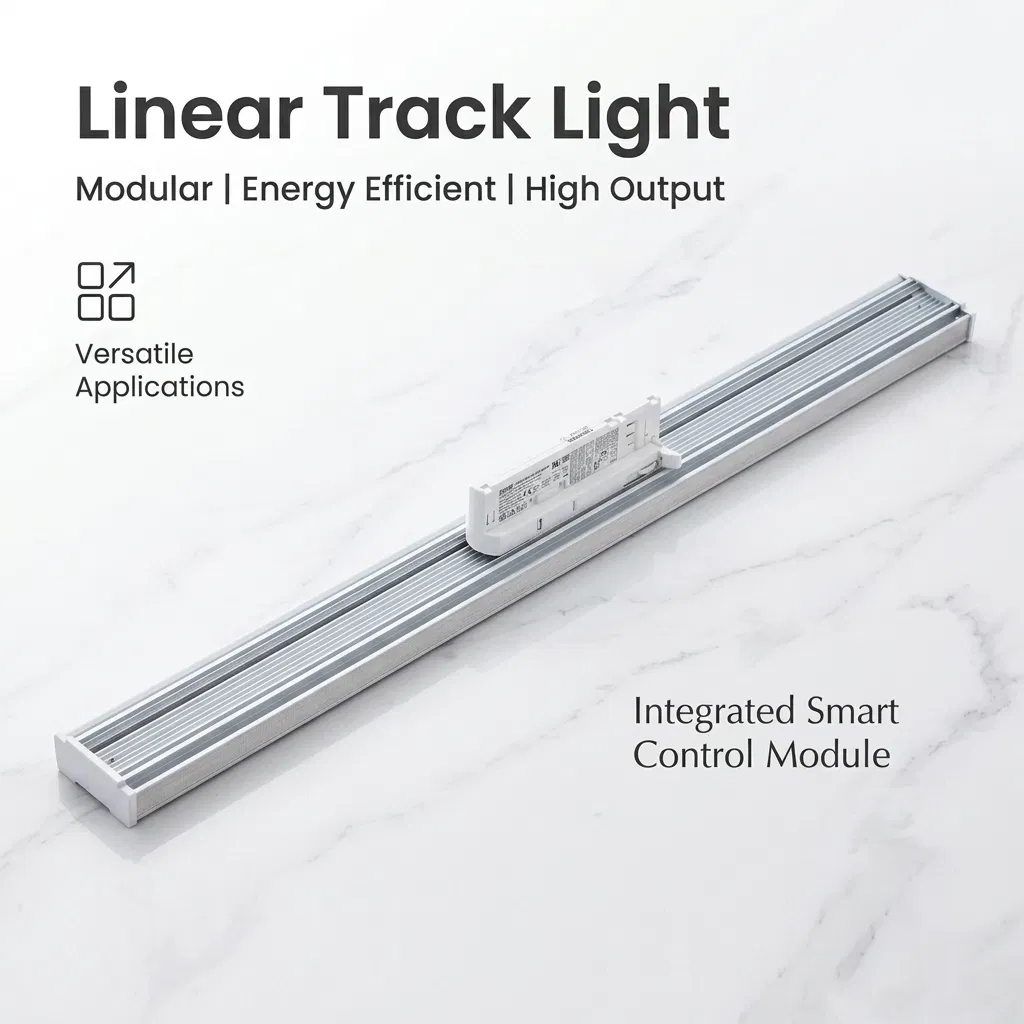 Sistema de Iluminação Linear de Trilho