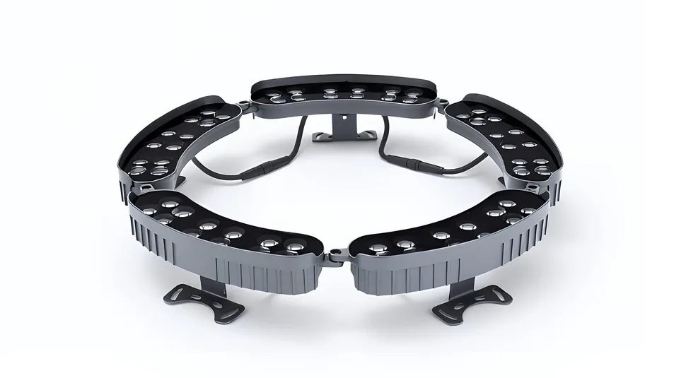 Luz de Jardim para Árvore LED IP65 Alumínio Fundido 12W CE RoHS Luminária de Anel Arquitetônico para Iluminação de Paisagem Externa