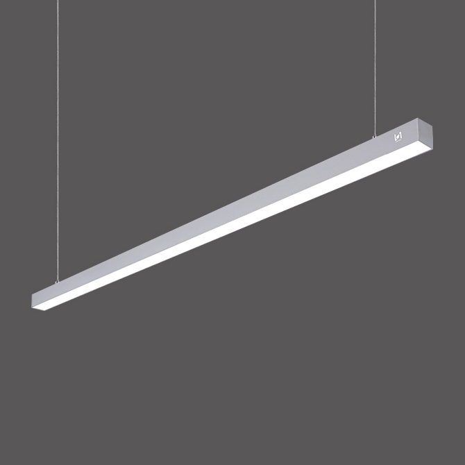 Iluminação Linear LED Iluminação Suspensa LED Comercial Iluminação Interior Lustre Luz Linear Arquitetônica