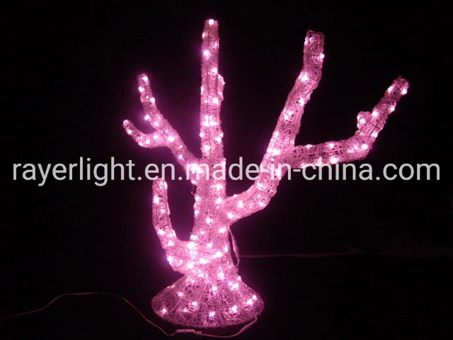 Iluminação de Paisagismo em LED Luz Motivo Coral Rosa LED Decorações do Parque Oceânico