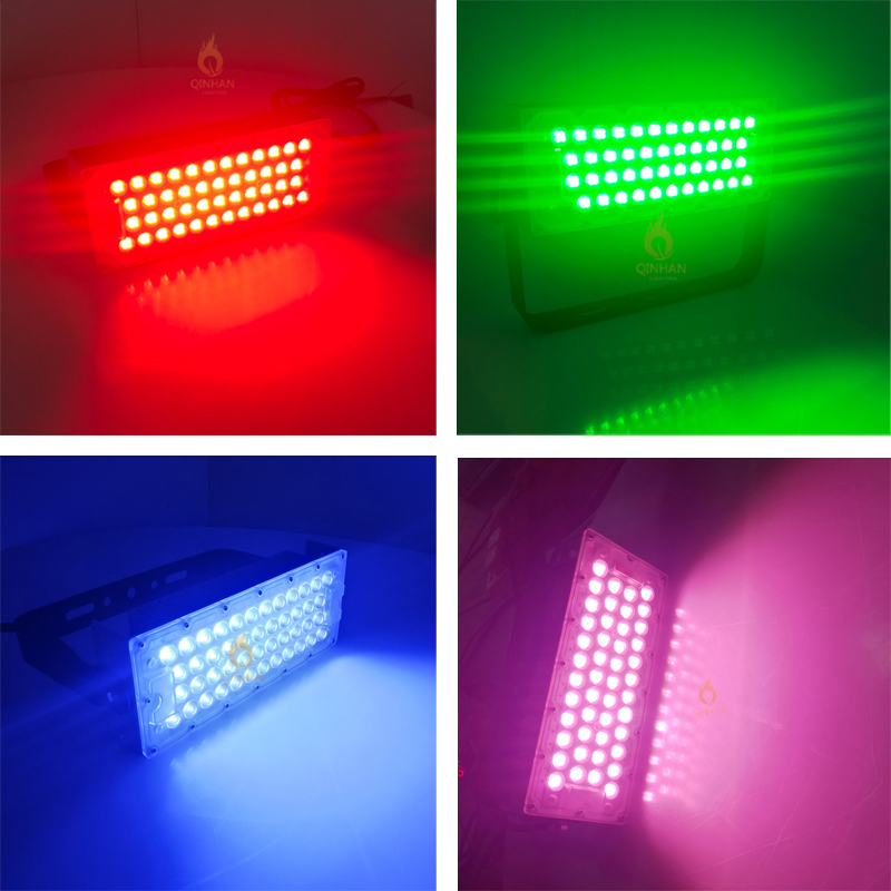 DMX 512 Sistema de Controle Holofote LED Exterior 150W Luz de Decoração LED SMD RGB com Controle Remoto