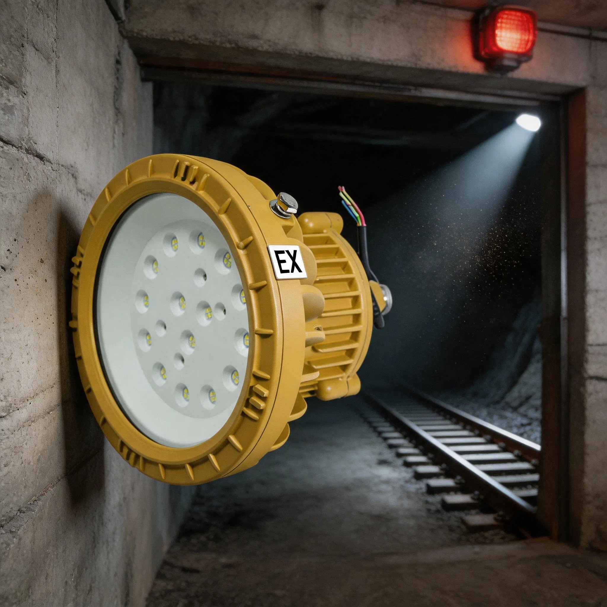 Luminária LED à Prova de Explosão para Montagem em Teto e Parede