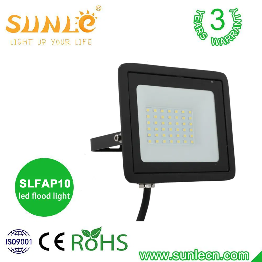 Luz de Inundação LED 10W 20W 30W 50W 100W 220V Holofotes Luz de Parede IP65 À Prova D'Água Refletor Branco LED Exterior Holofote para Exterior