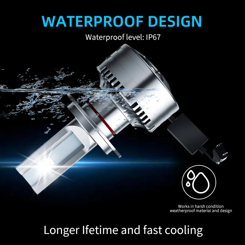Farol VW Polo Lente Projetora Bi LED 3.0 Automotivo H7 Farol