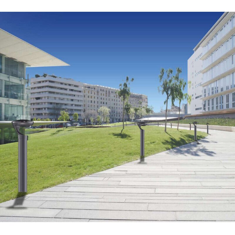 Iluminação de Jardim LED ao Ar Livre, Ideal para Paisagismo e Decoração de Jardim, Luminária de Poste