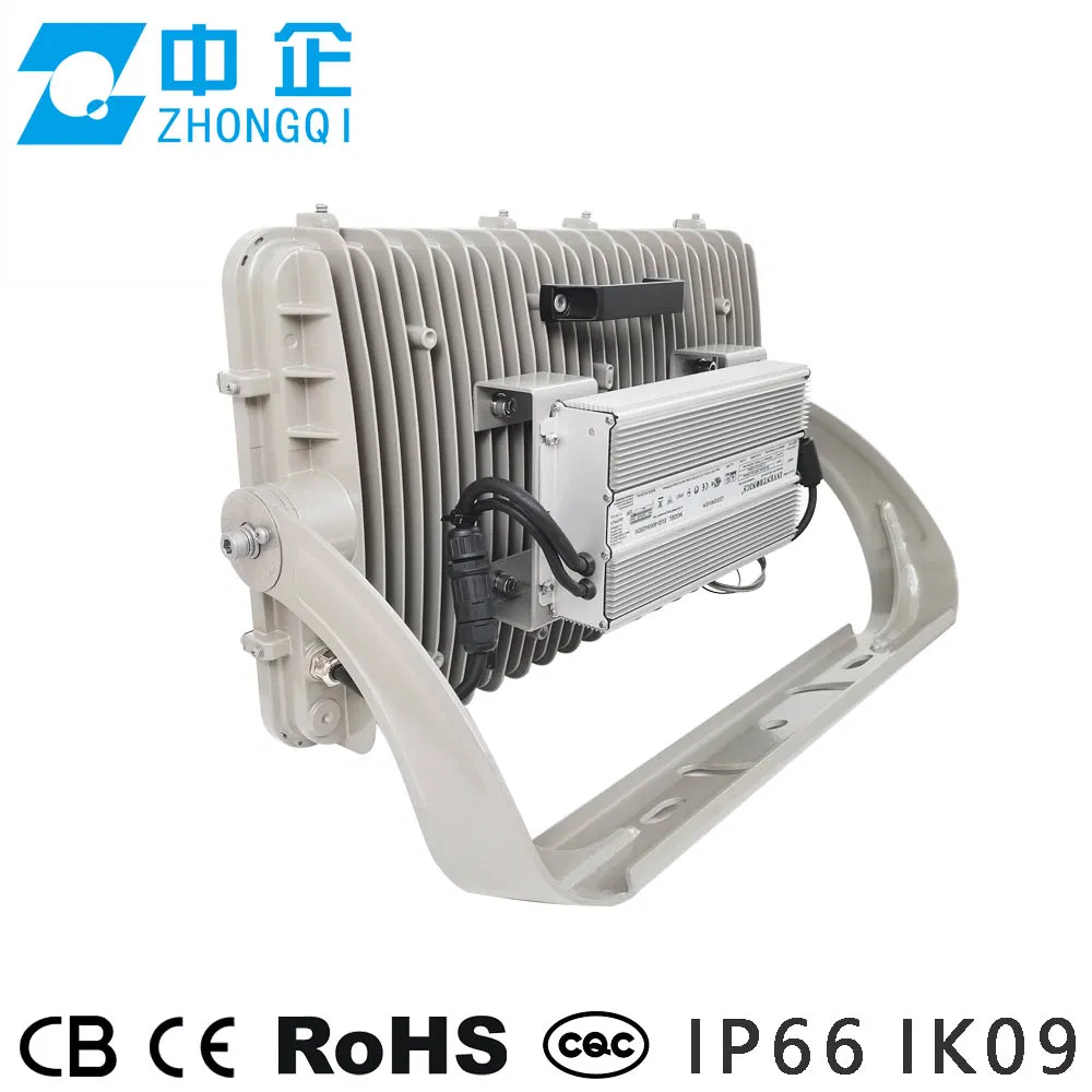 Luz LED de Alta Potência Luz Externa Iluminação de Estrada 400W 500W 600W Luz de Inundação LED OEM com Driver LED Inteligente Sensor de Movimento Alumínio Fundido CE RoHS
