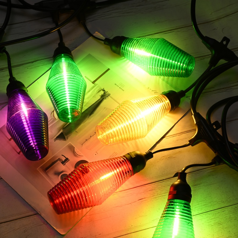 Corda de Luz LED Solar para Paisagismo ao Ar Livre à Prova d'Água, Iluminação de Atmosfera para Casamento em Pátio, Decoração de Camping, St38 Corda de Luz