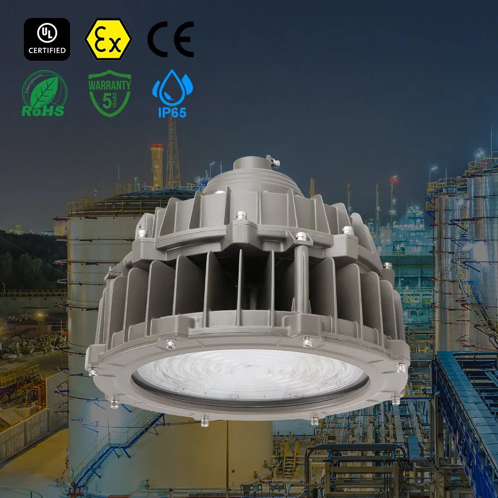 20kv Supressão de Surto IP65 60W-200W Iluminação LED à Prova de Explosão