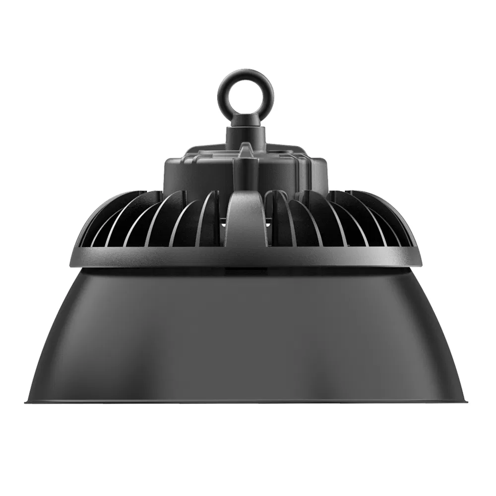 Luminária de Fábrica CE RoHS ETL Dlc IP65 200W Luz LED High Bay UFO Industrial Interna para Armazém