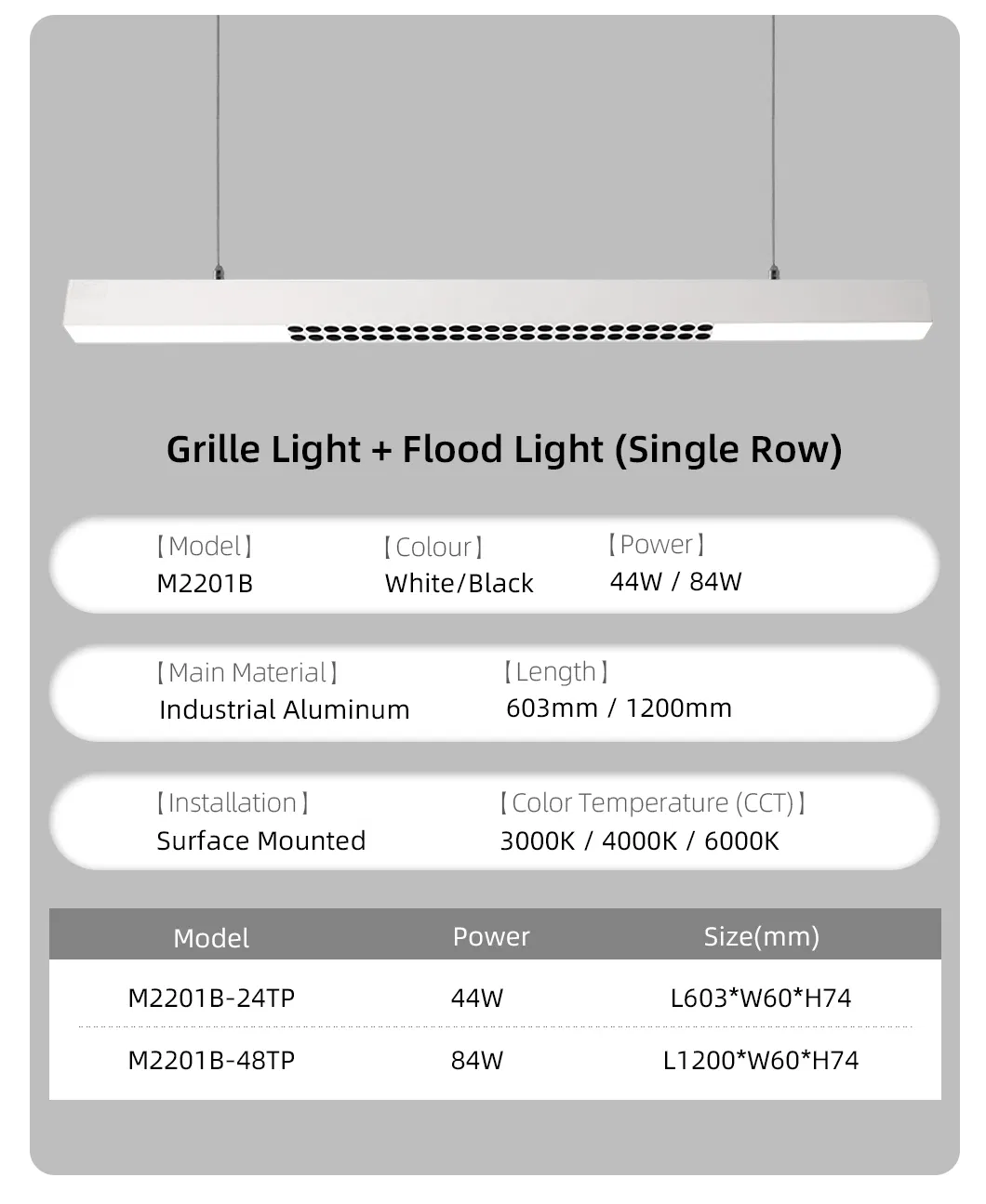 Luz Linear LED