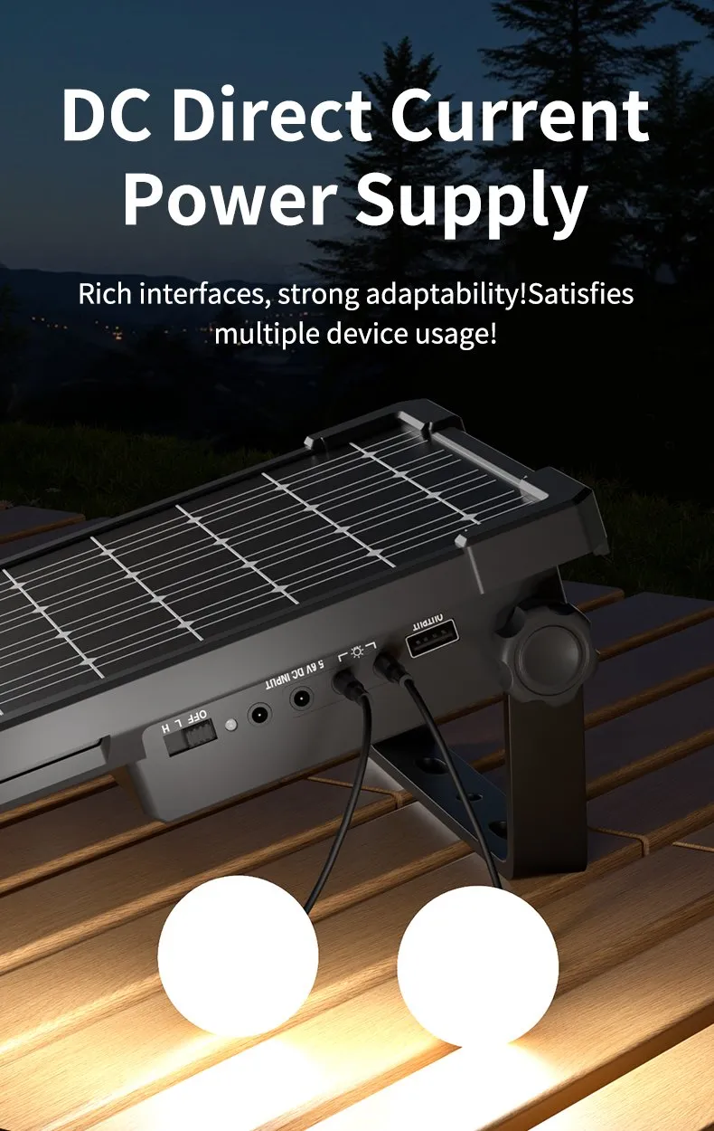 Lâmpada LED Solar de Manuseio Pesado e Confiável para Local de Construção