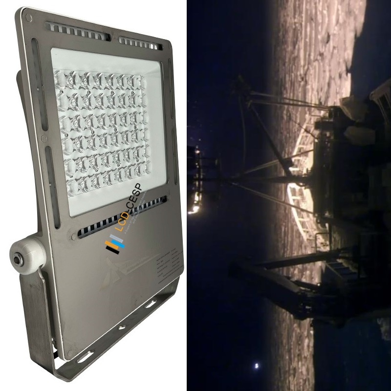 Iluminação LED 1200W Holofote Marinho para Barco 150lm/W Iluminação de Espalhamento 4000K