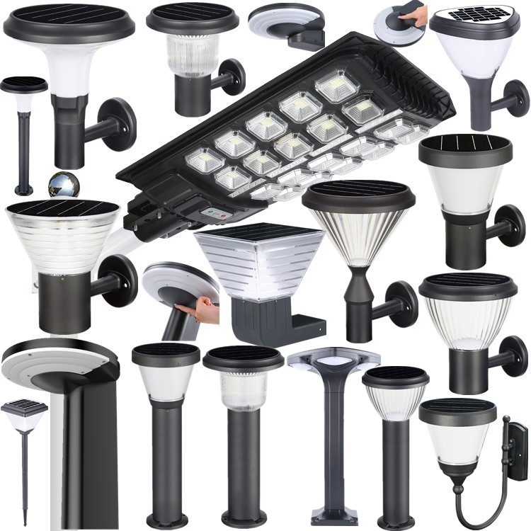 Fabricante de Painéis Solares Distribuidor Fábrica LED IP65 Rua Exterior Tudo em Um Câmera COB SMD Luz de Inundação de Parede Jardim Estrada 2000/1500/1000/800/600/500/400/300/200/50W