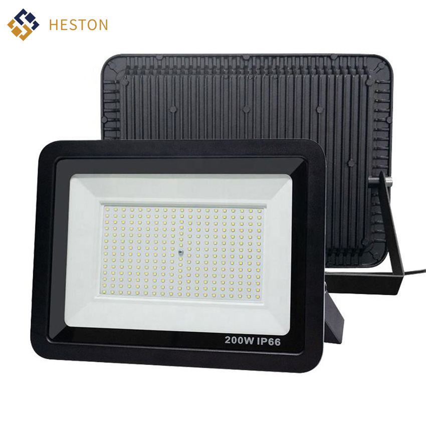 Luz de Inundação LED 200W 4000K IP66 Iluminação Projetora LED para Exterior Luz de Segurança
