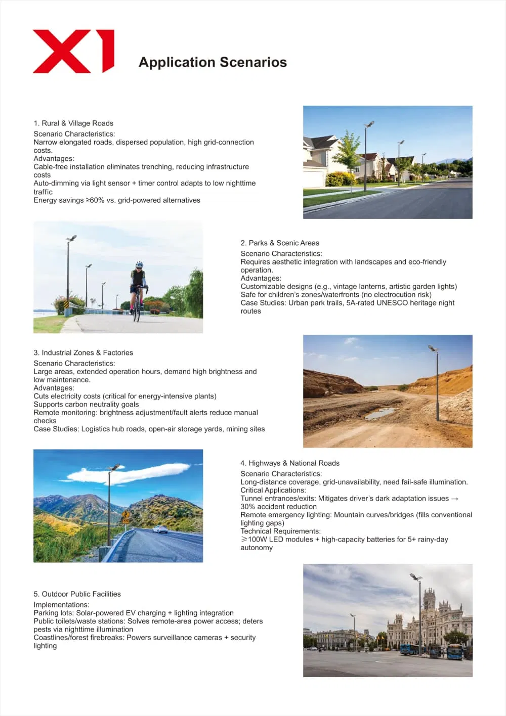 Iluminação de Fábrica de Construção de Estradas, Entrada de Jardim, Porta, Luz de Rua Solar LED para Exterior