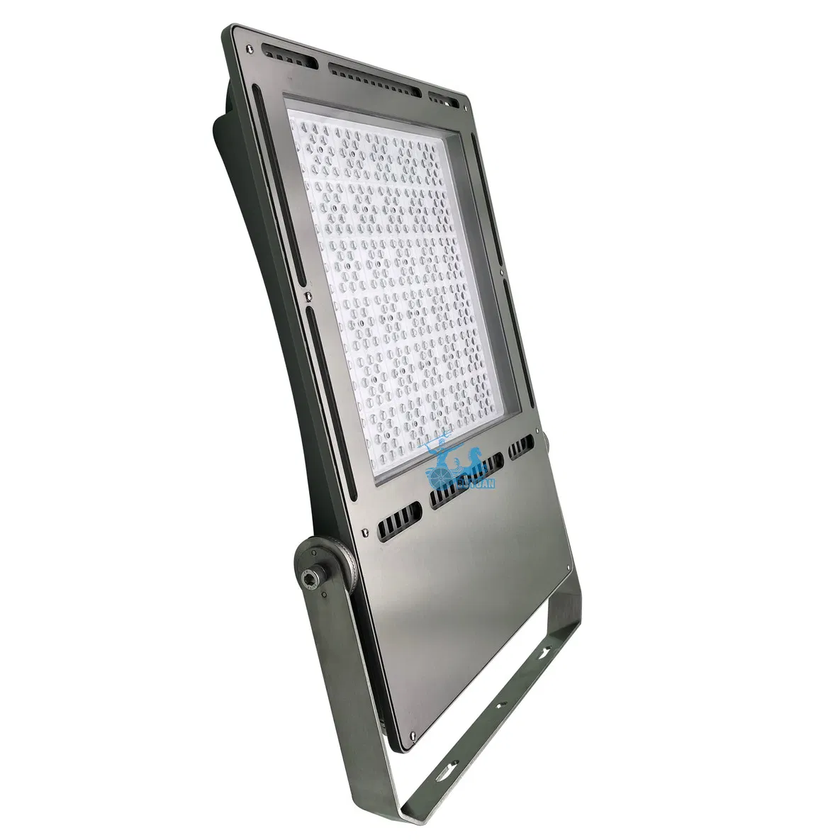 Refletor LED de Alta Potência 50W-1200W Iluminação Industrial Marinha para Exterior IP67 IP68 Ik10 Certificado CE 150lm/W Liga de Alumínio para Projeto de Armazém Portuário e Estádio