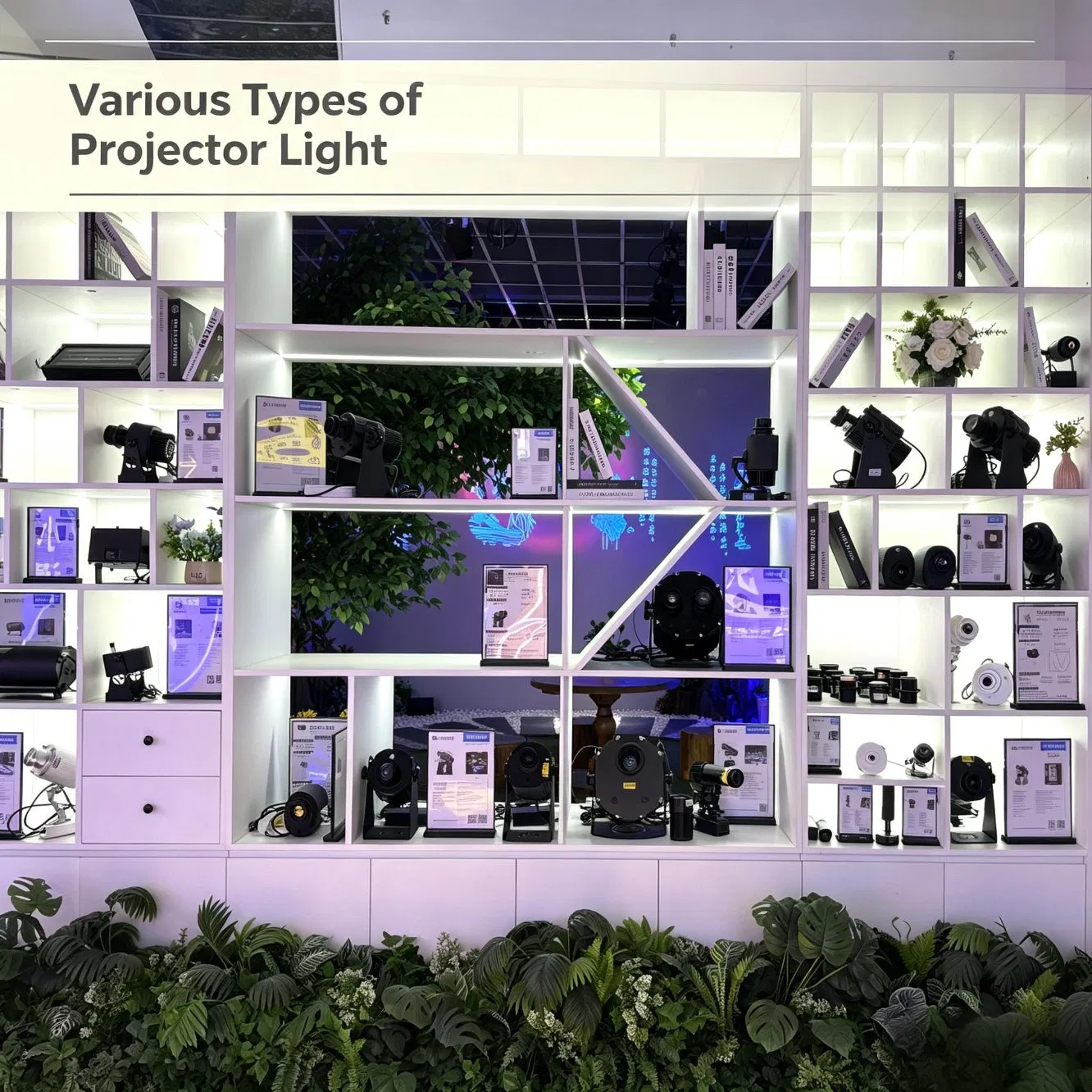 Luz projetor LED de dupla cabeça em alumínio industrial para iluminação ideal