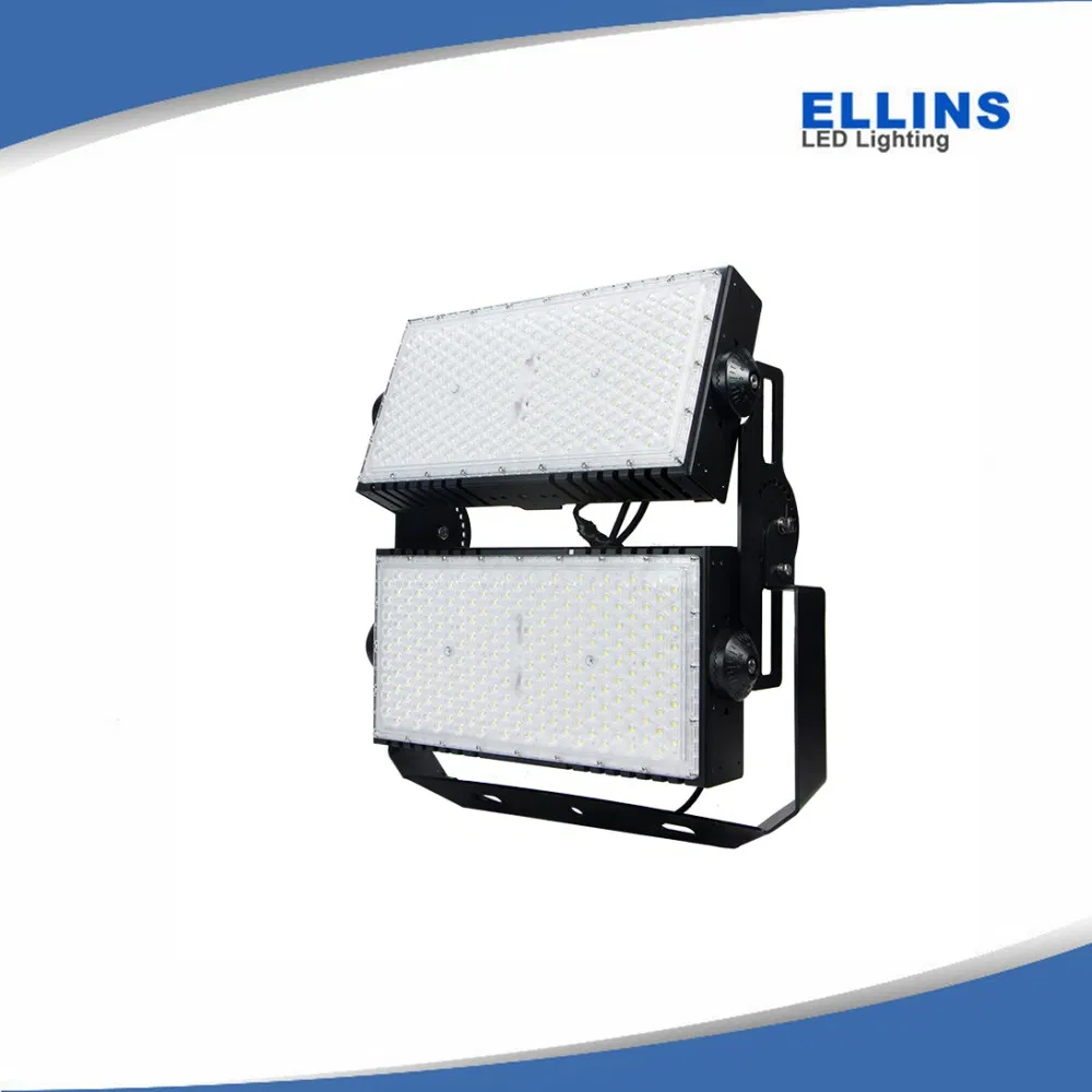 Iluminação de Estádios com Luzes de Inundação LED de Alta CRI ≥80ra para Campos de Esportes Profissionais