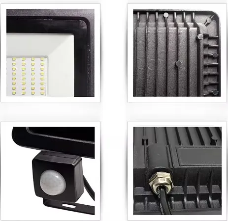 Luz de Parede de Segurança Externa IP66 LED