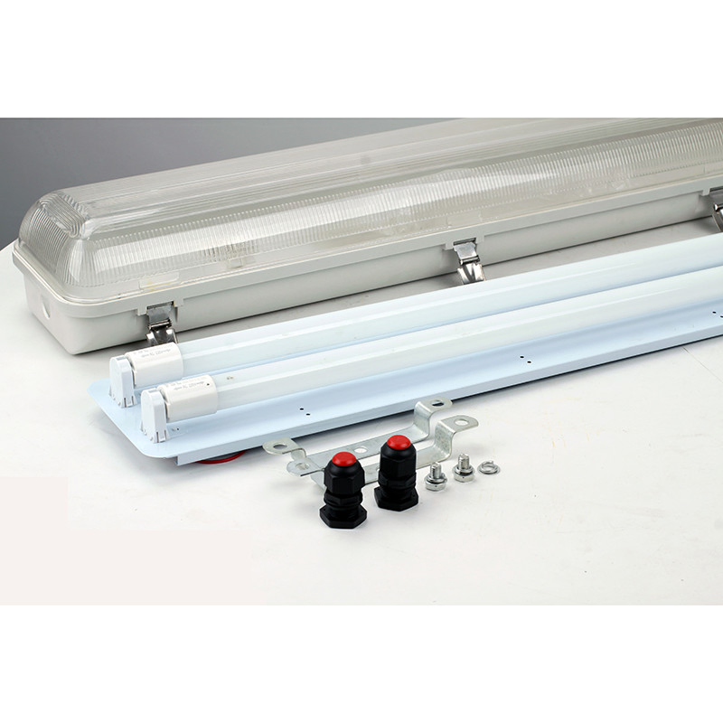 2*36W Luminárias Fluorescentes Ex Industriais Luz Linear Zona 1 e Zona 2 Luz LED à Prova de Explosão 5000K Luz do Dia