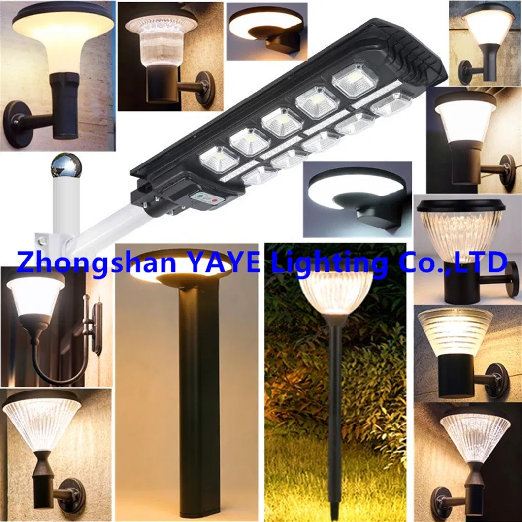 Luz LED com sensores inteligentes crepusculares