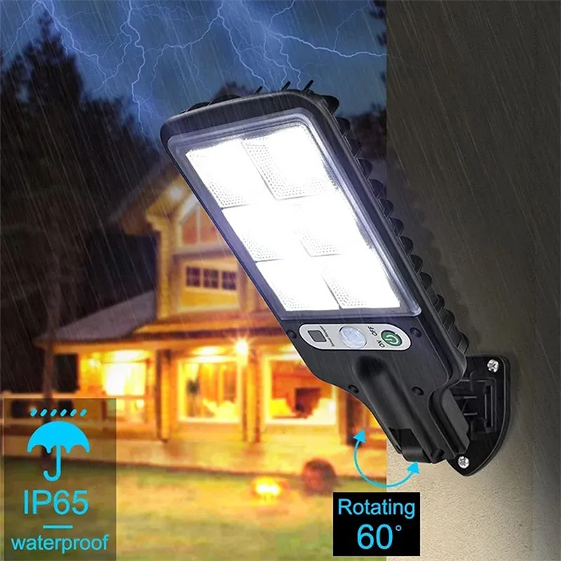 Luzes de Rua Solar LED Externas