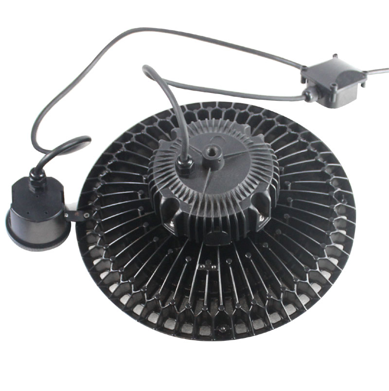 CE ETL SAA Armazém Fábrica Ginásio Oficina Interior Instalações Industriais Iluminação UFO Sensor Regulável 300W 250W 100W 120W 150W 200W Luz de Alta Baía LED