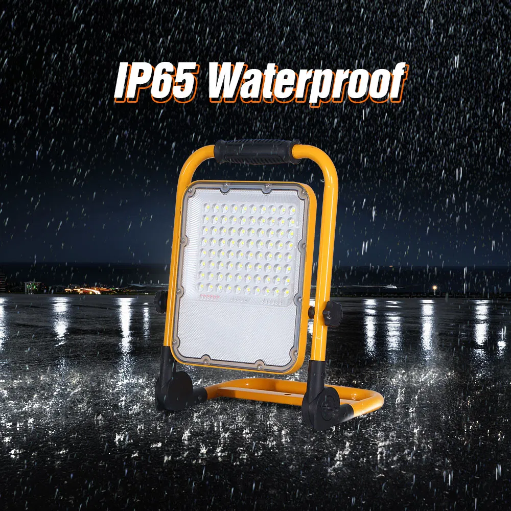Projetor Industrial Refletor Luz de Inundação 50W Iluminação Paisagística LED RGB 5000K