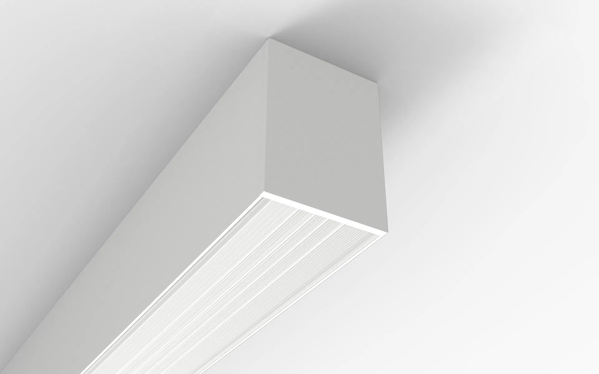 Venda Quente Alta CRI Slim Suspenso Luz de Pendente para Escritório Iluminação Linear Arquitetônica
