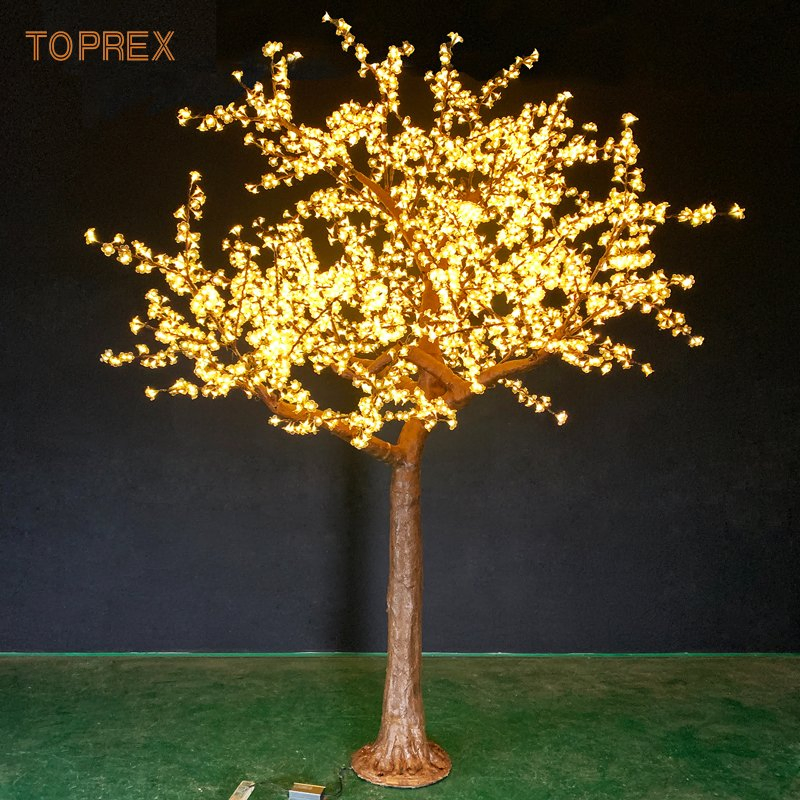 Decorações de Casamento Paisagismo Artificial Árvore de LED para Iluminação de Paisagem