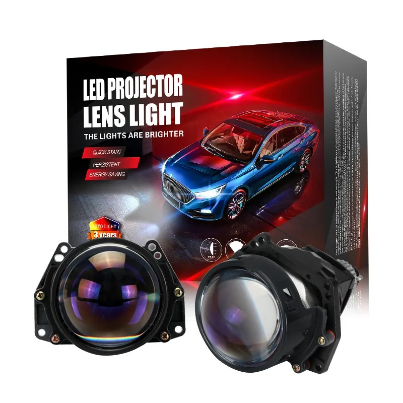 Projetor LED Bi Lente de Farol Biled