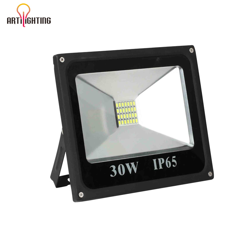 Luz de Inundação LED RGB à Prova d'Água para Exterior de Alta Potência IP66 com Longa Vida Útil AC85-265V