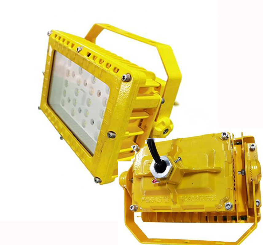 Iluminação Industrial para Luz de Inundação LED Suspensa à Prova de Explosão