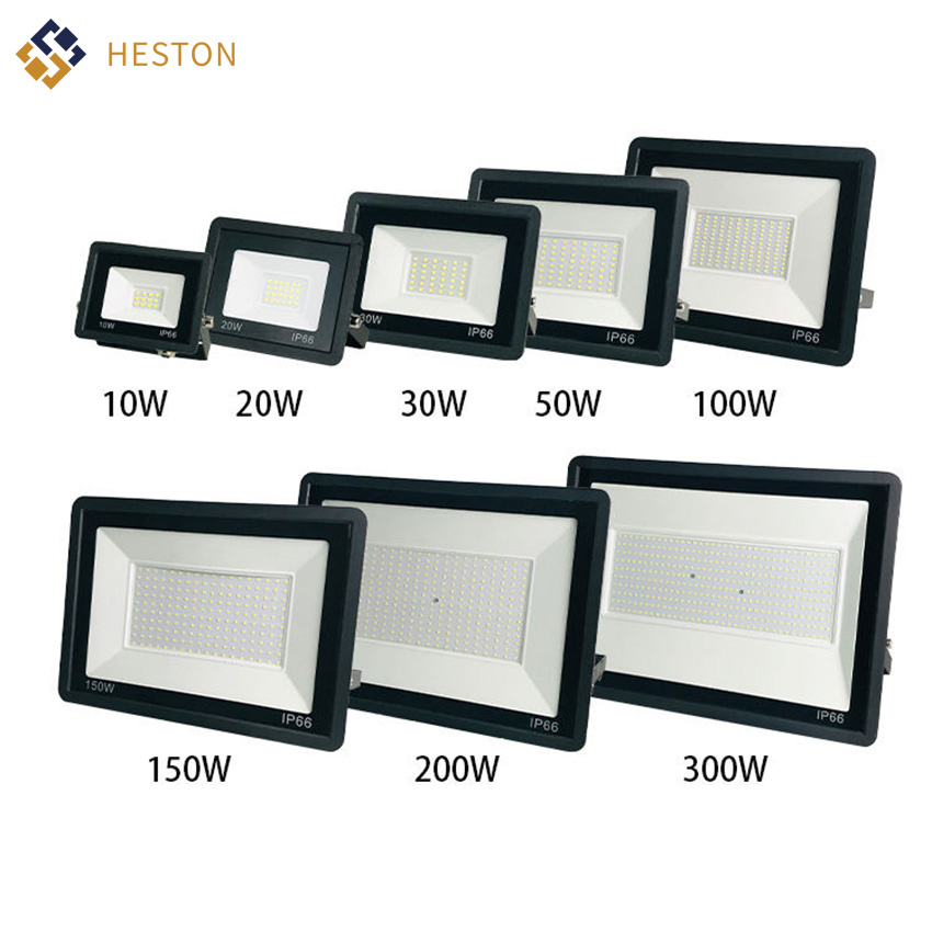 Luz de Inundação LED 10W 4000K IP66 Iluminação Projetora LED para Exterior Luz de Segurança