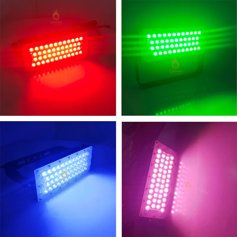 DMX 512 Sistema de Controle Holofote LED Exterior 150W Luz de Decoração LED SMD RGB com Controle Remoto