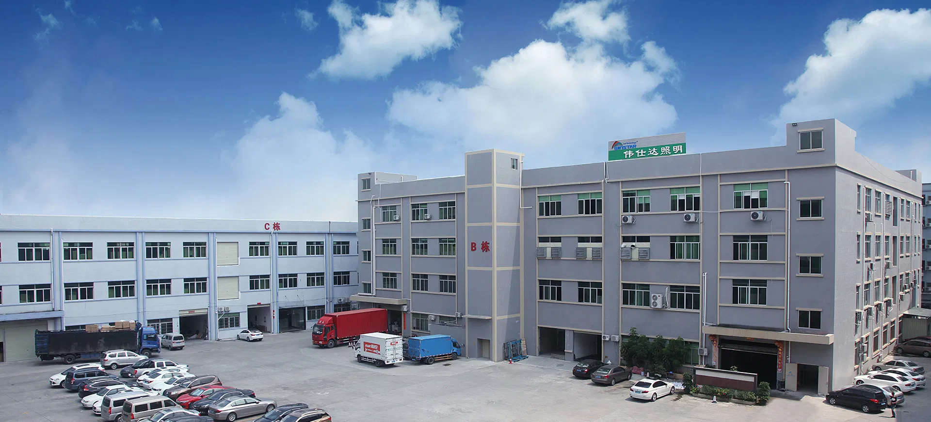 Visão da fábrica