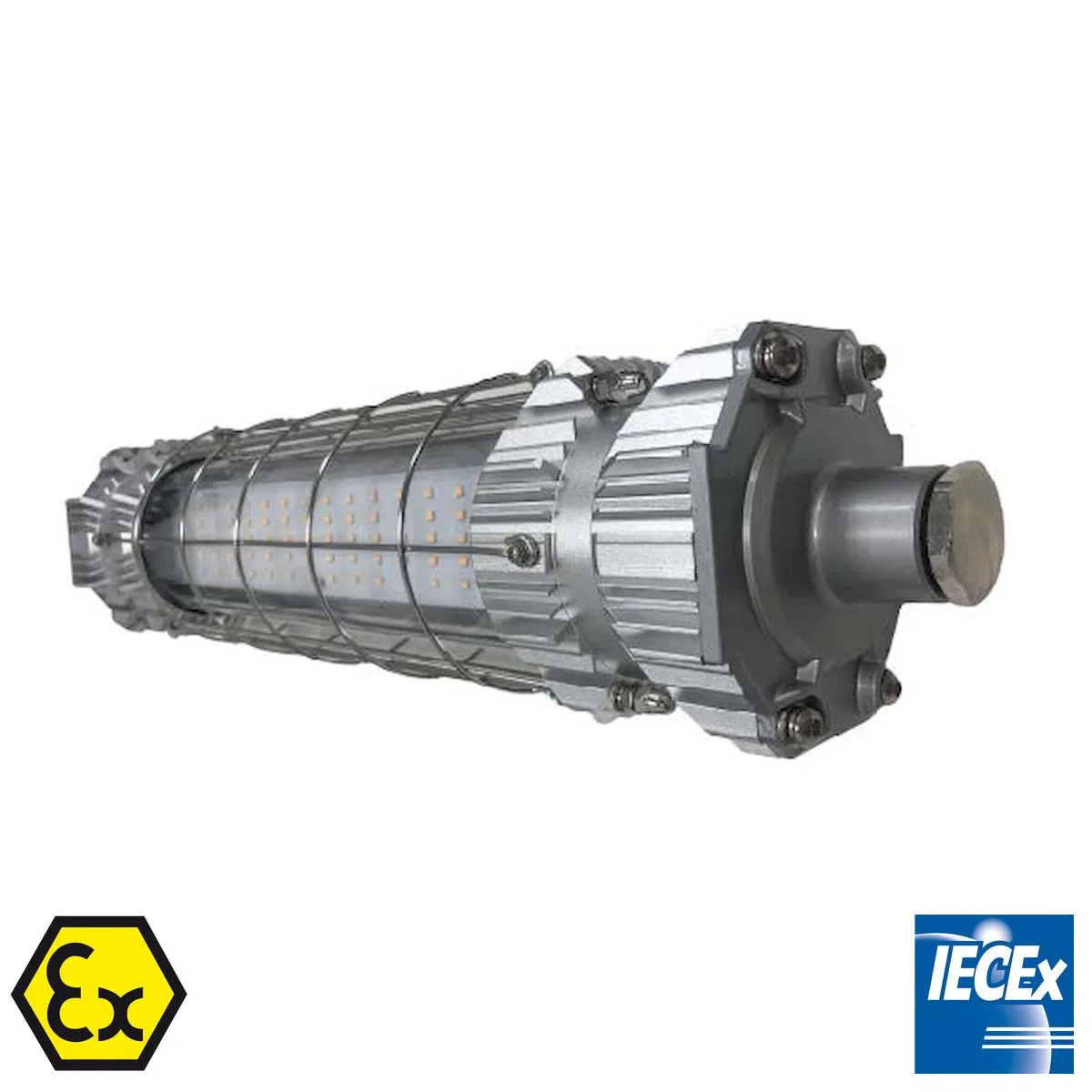 ILUMINAÇÃO LED ATEX IECEx TUBO DE LUZ À PROVA DE EXPLOSÃO IP66 ZONA 1