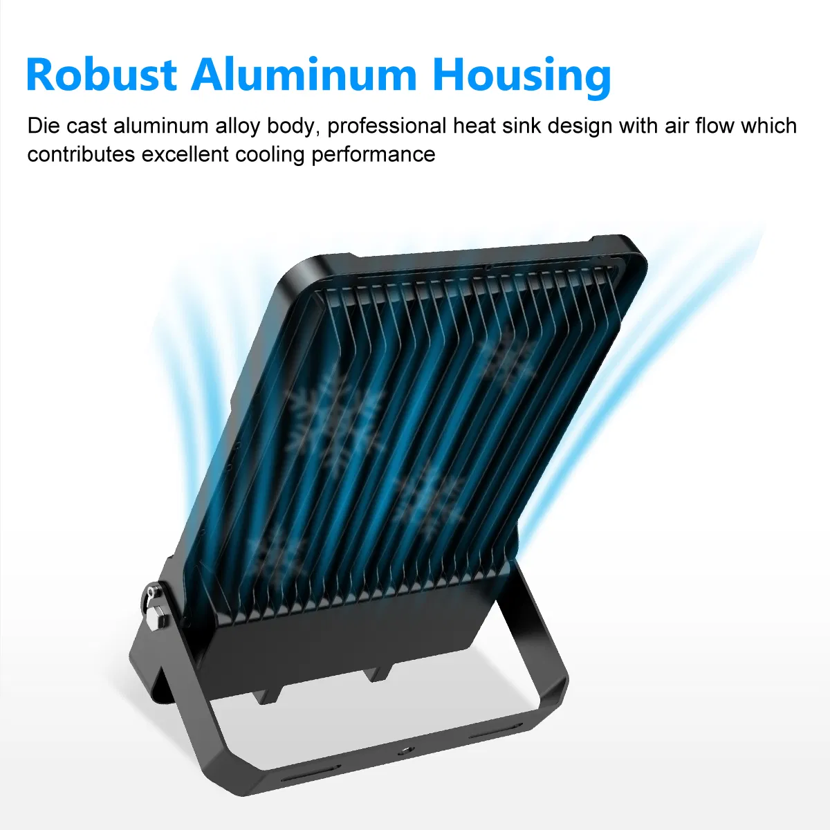 Iluminação LED de Inundação Externa ETL Dlc 5 Anos de Garantia RGB 50W 100W 200W 240W IP65 Iluminação LED de Inundação à Prova d'Água