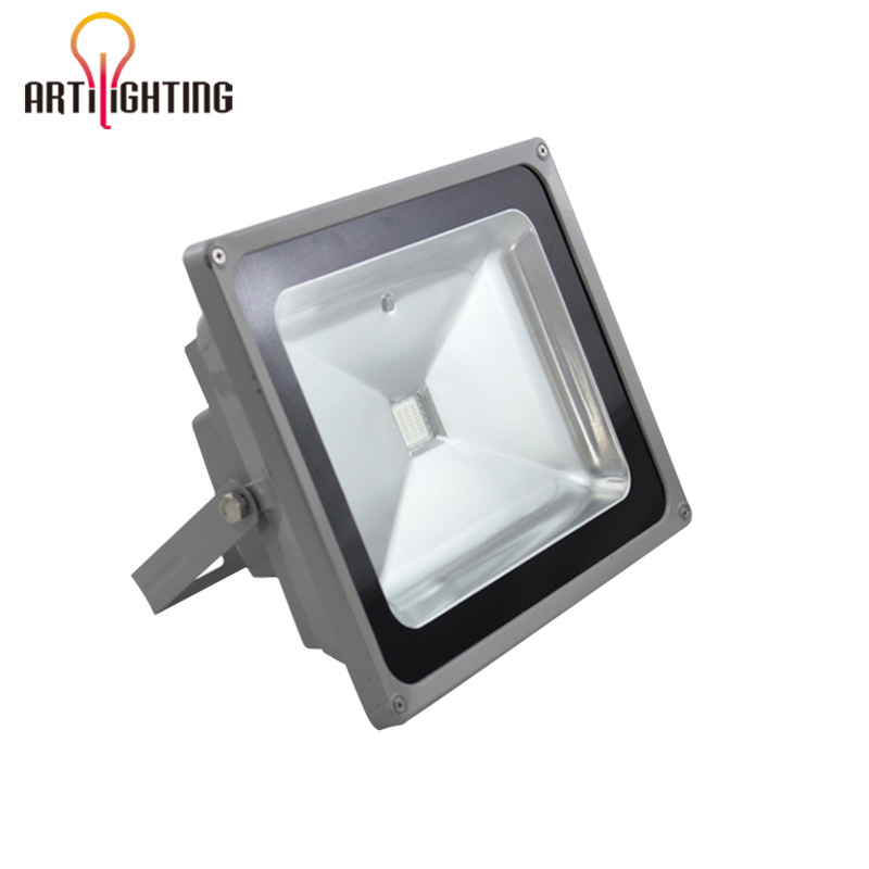 Luz de Inundação LED RGB à Prova d'Água para Exterior de Alta Potência IP66 com Longa Vida Útil AC85-265V