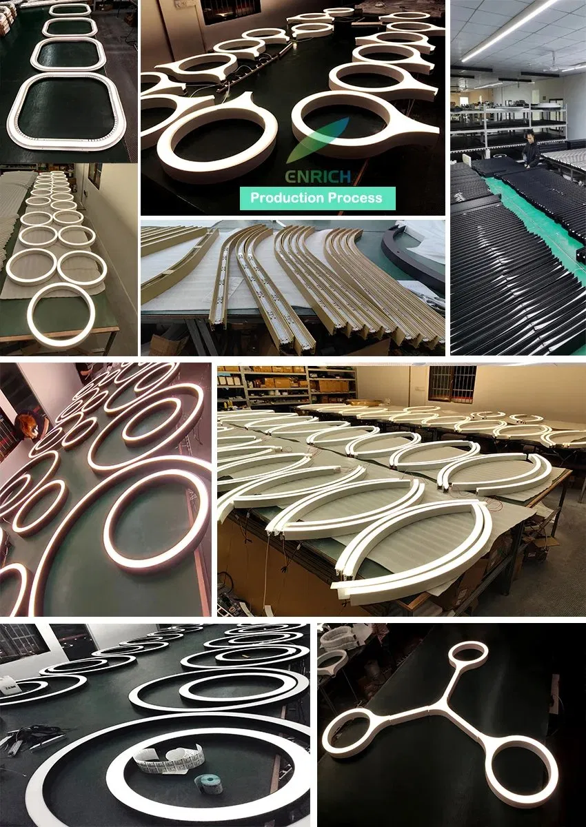 Linha de produção de LED