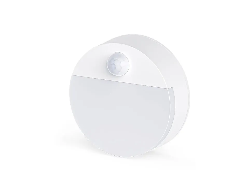Luz noturna LED com sensor de movimento
