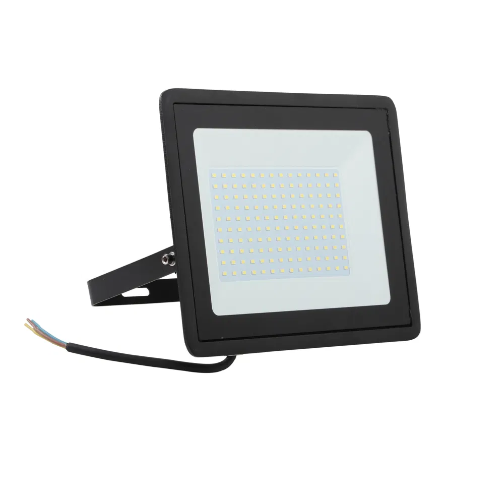 Amostra de Personalização de Luz de Inundação LED AC220V 50W 100W 150W 200W Alta Brilho IP66 Iluminação Externa à Prova d'Água Holofotes LED Spotlight de Parede