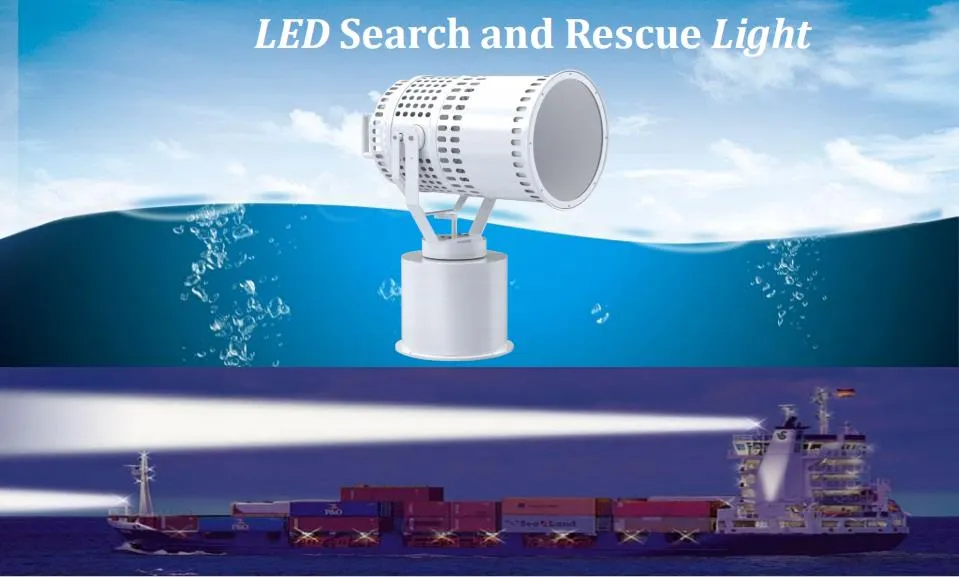 IP66 Luz Spot LED à prova d'água para faróis, iates, balsas, barcos de pesca