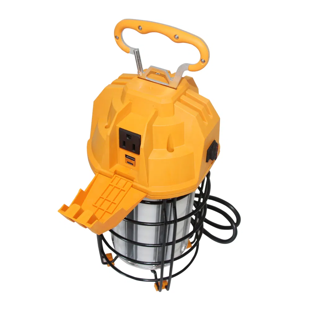 360degree Iluminação Portátil para Construção em Obras Temporárias com Luzes de Trabalho LED 60W 100W 150W AC100-277V 2835SMD