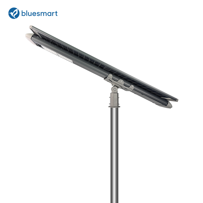 Iluminação Solar LED Inteligente Luz Solar com Sensor de Movimento Luz de Poste Solar Luz de Estrada Lâmpada de Rua LED