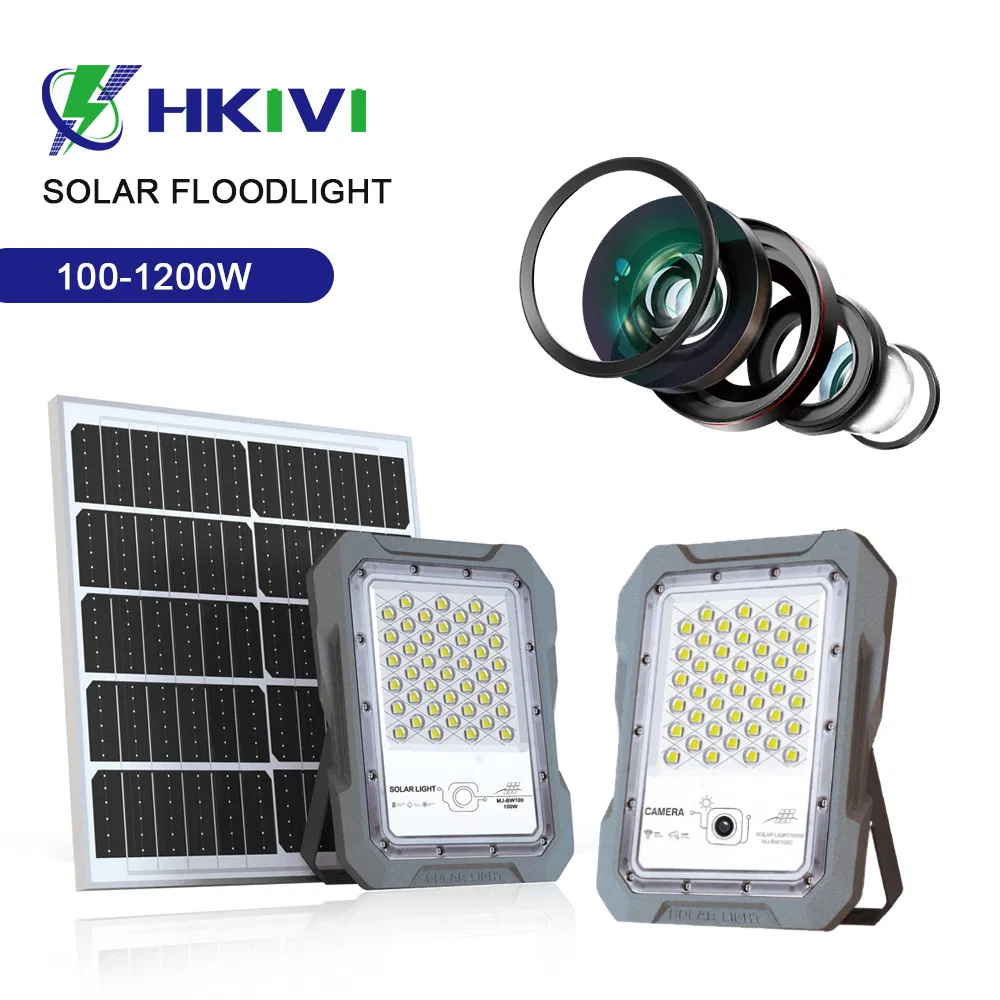 Lanterna de LED Solar com Monitoramento e Câmera HD